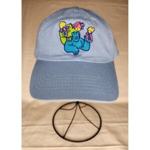 Pabst Blue Ribbon Blue Adjustable‎ Dad Cap Fun PBR Embroidered Logo Headwear